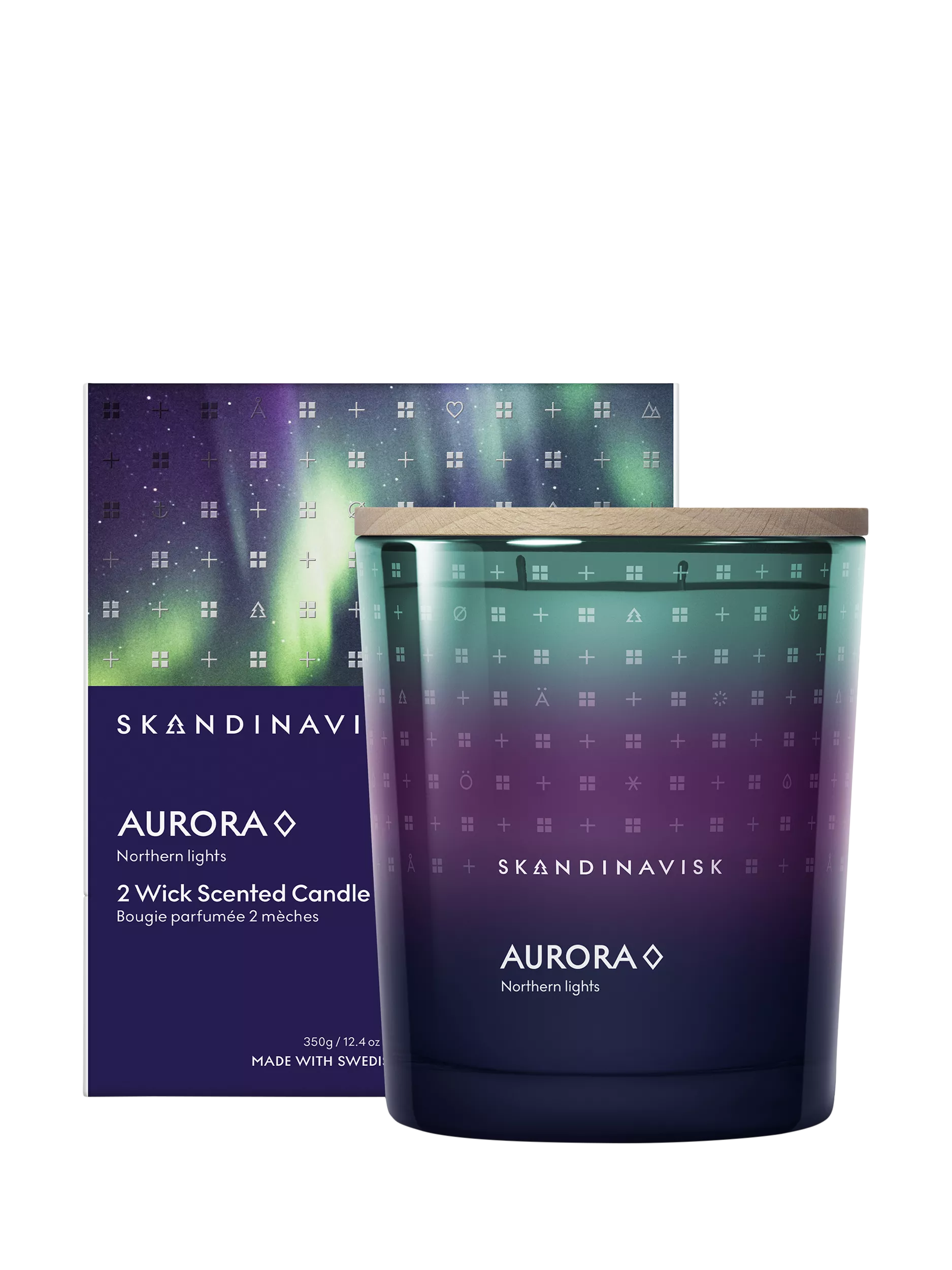 SKANDINAVISK Aurora scented candle 350g - British product