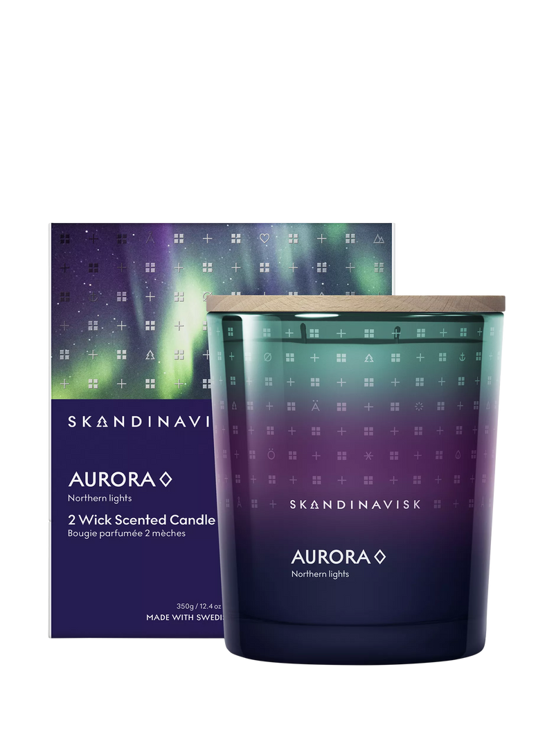 SKANDINAVISK Aurora scented candle 350g - British product