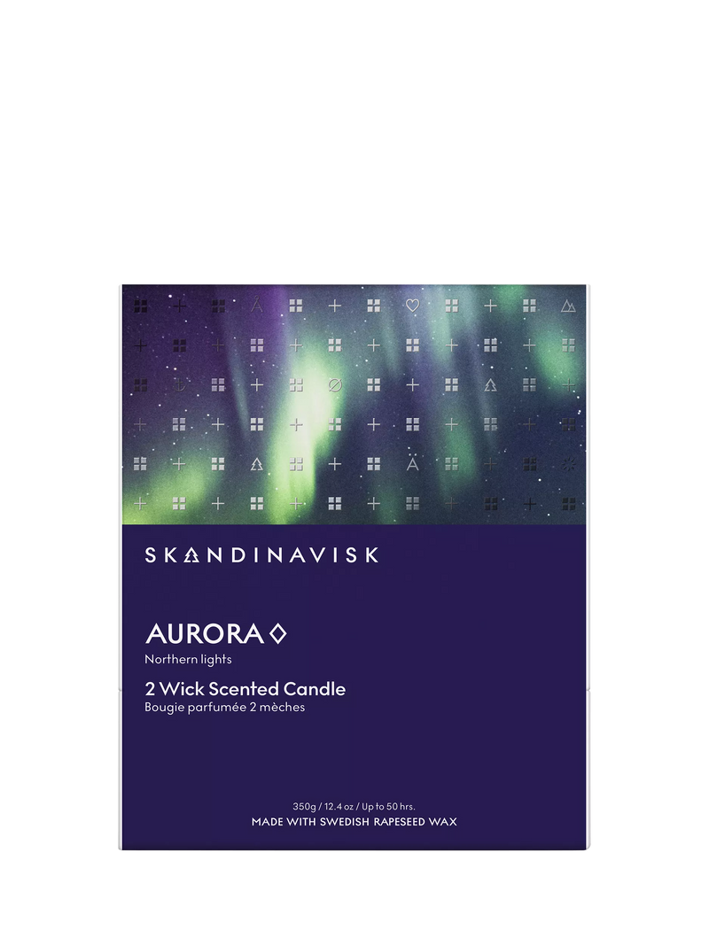 SKANDINAVISK Aurora scented candle 350g - British product
