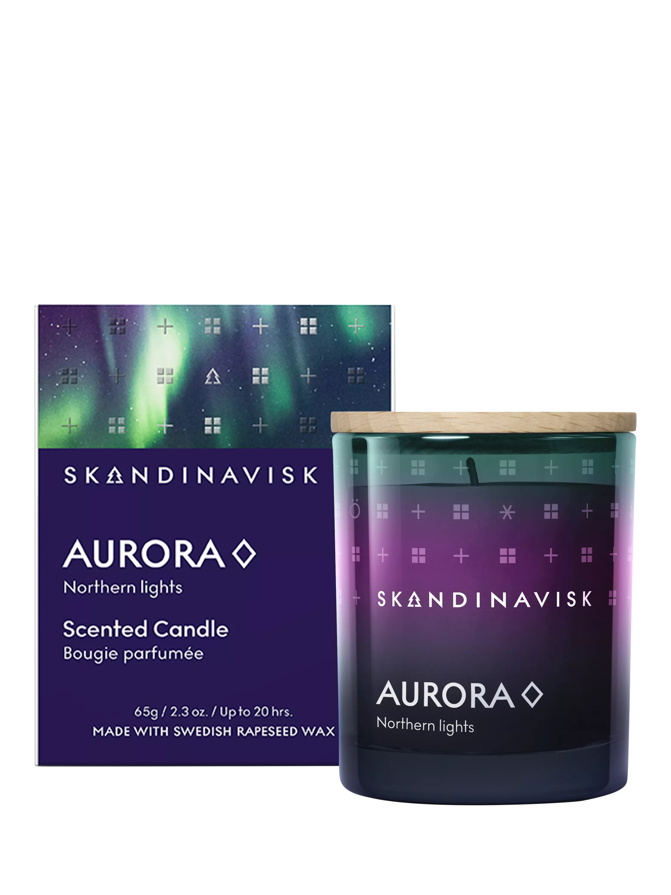 Skandinavisk Aurora scented candle 65g - British product