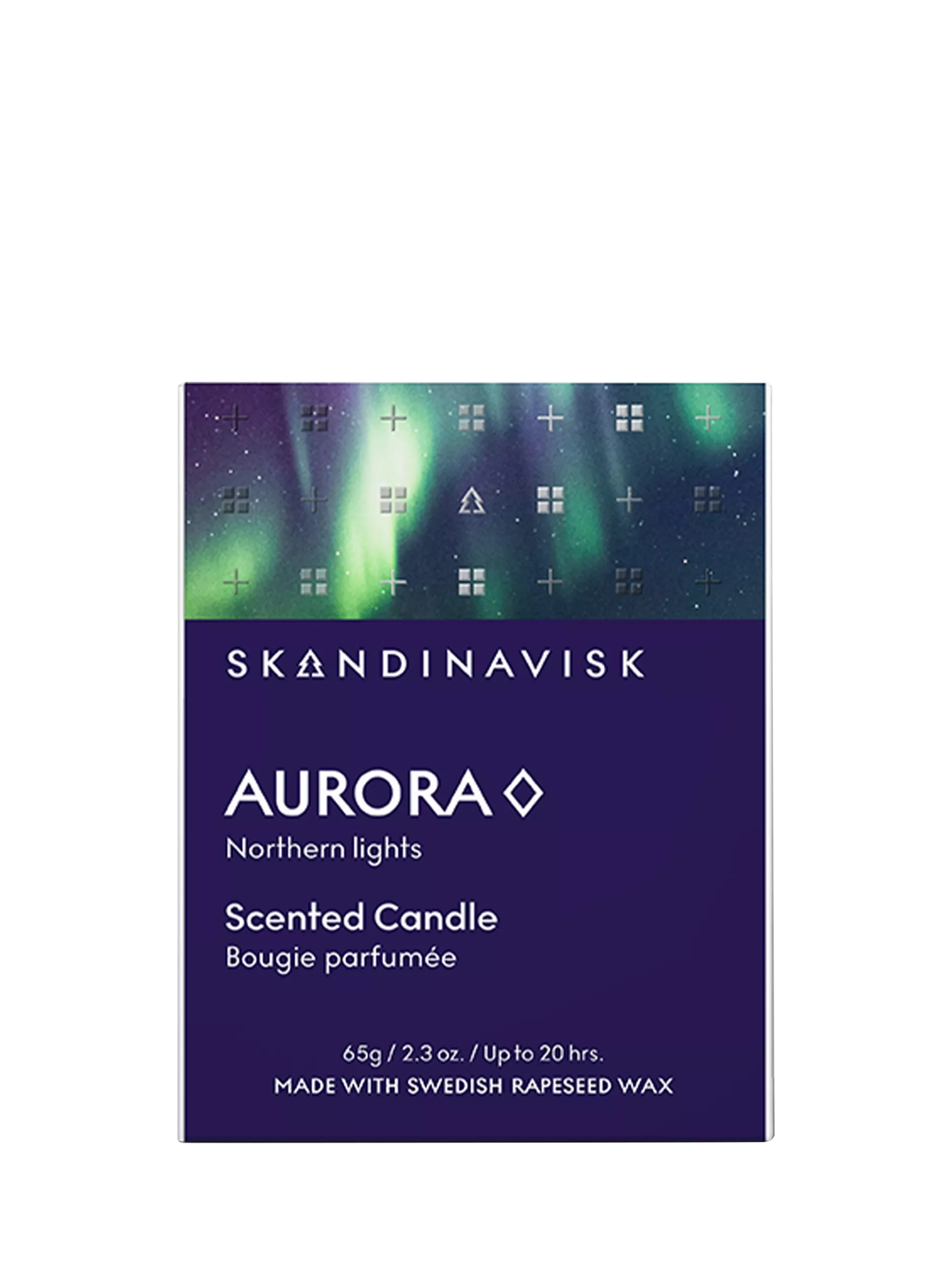 Skandinavisk Aurora scented candle 65g - British product