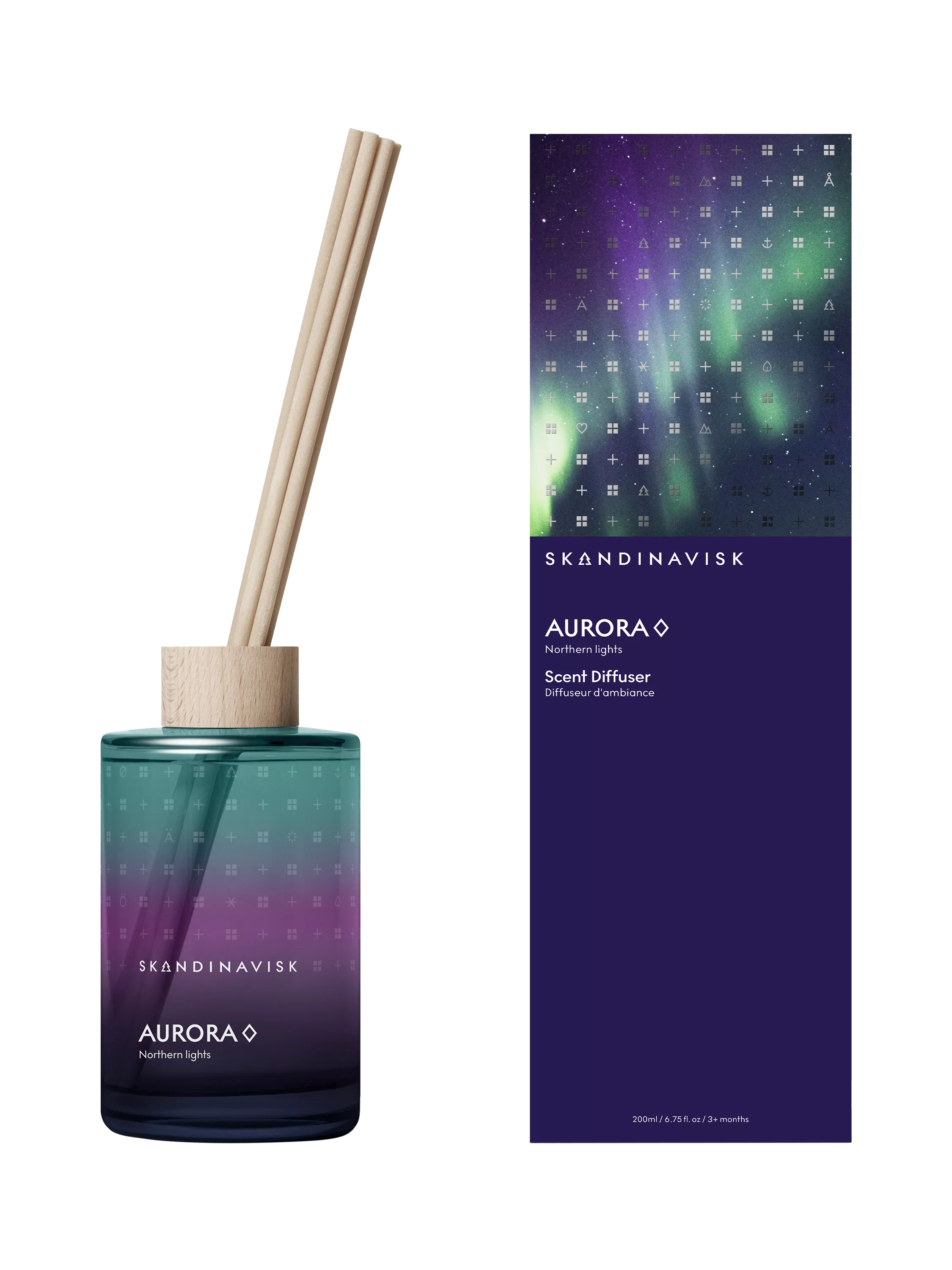 Skandinavisk Aurora reed diffuser 200ml, UK version
