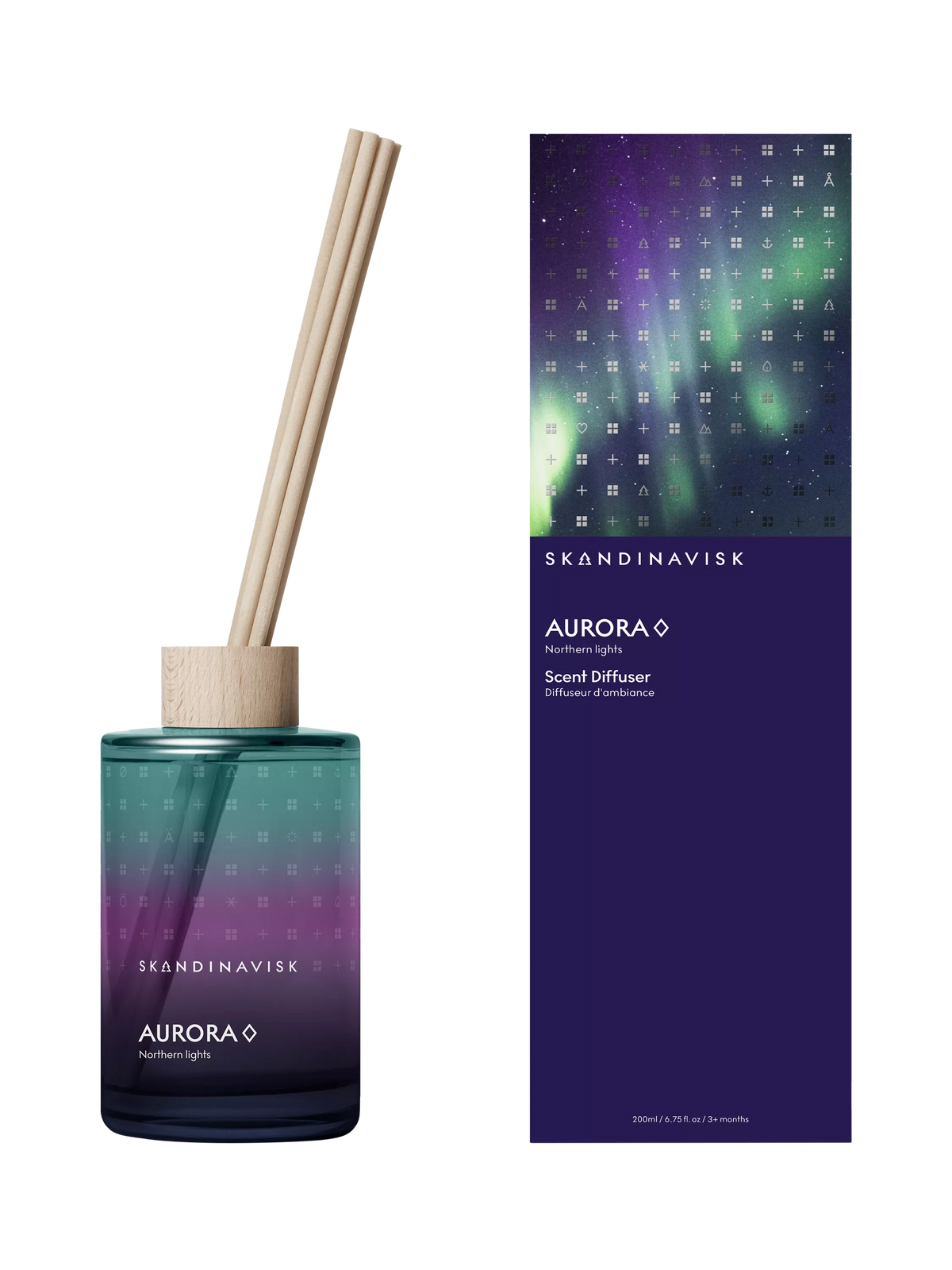 Skandinavisk Aurora reed diffuser 200ml, UK version