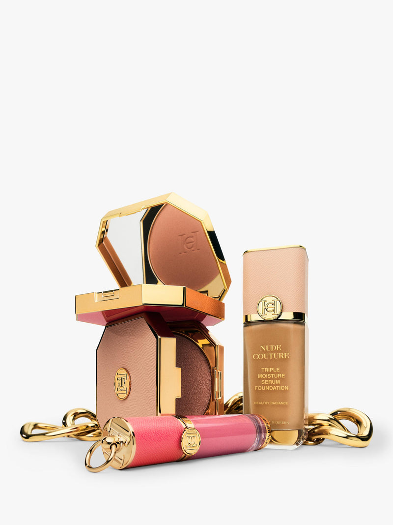 Carolina Herrera Nude Couture cream to powder highlighter 8g, imported from the UK