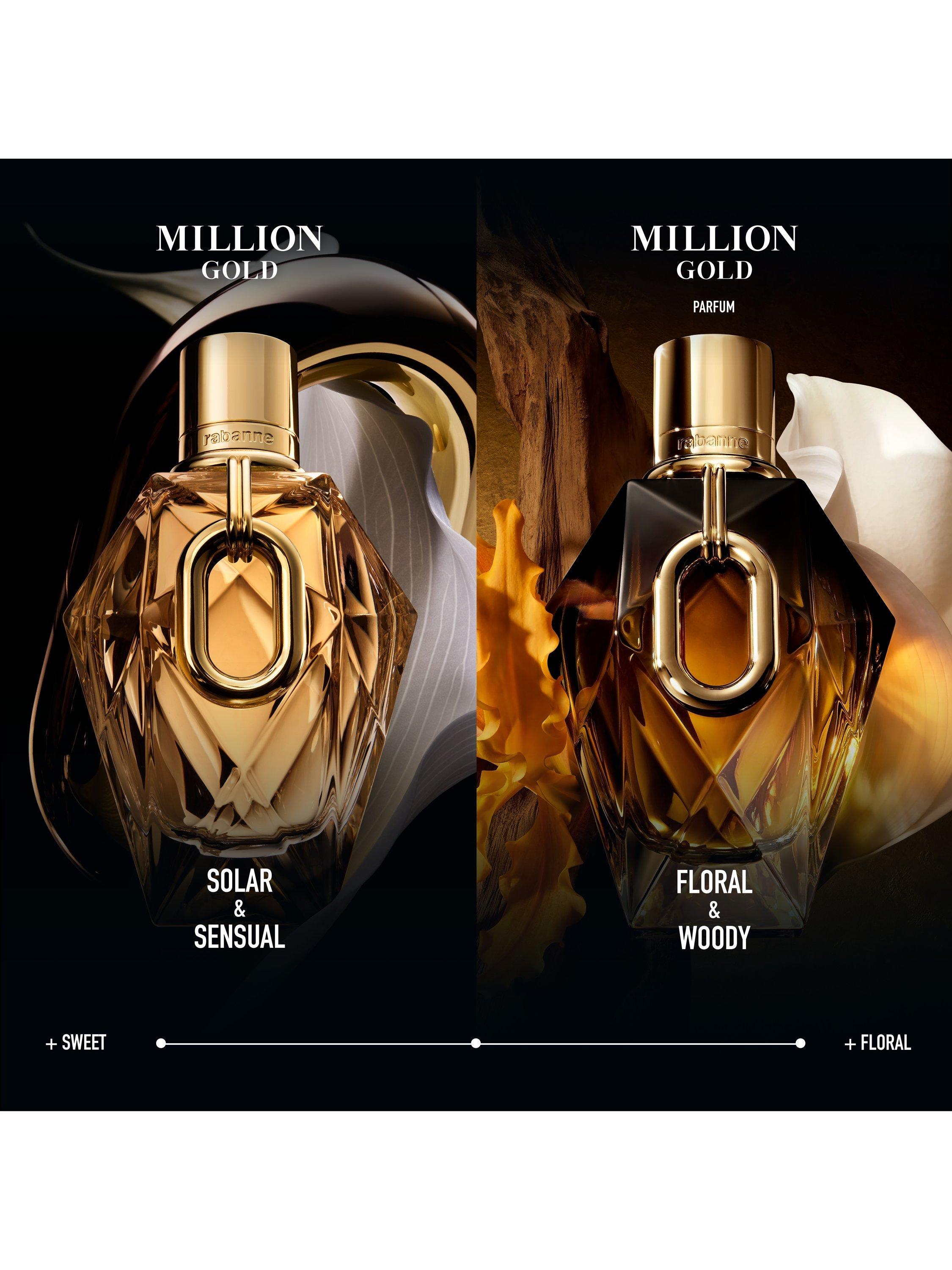 Rabanne Million Gold Intense Parfum 30ml, imported from the UK