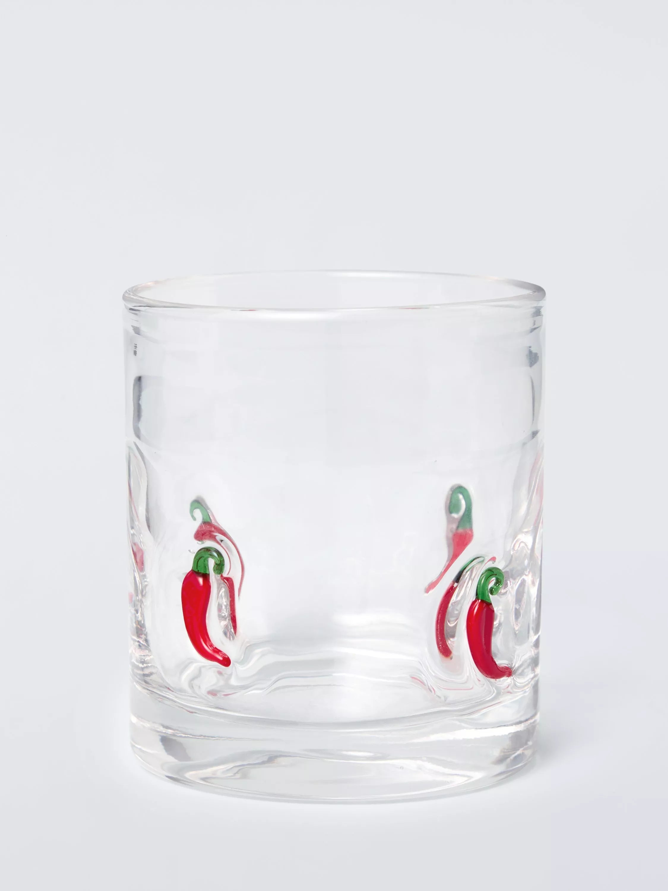 John Lewis Chilli glass tumbler 360ml clear (British brand)