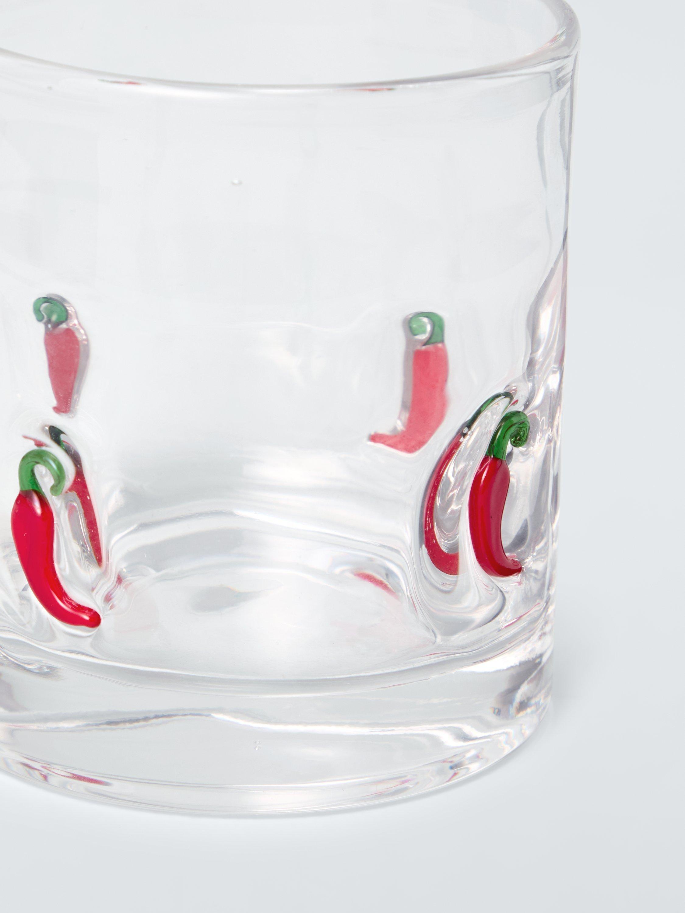 John Lewis Chilli glass tumbler 360ml clear (British brand)