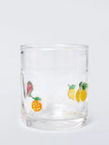 John Lewis Mixed Fruits Icon glass tumbler 375ml - British product
