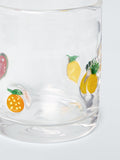 John Lewis Mixed Fruits Icon glass tumbler 375ml - British product