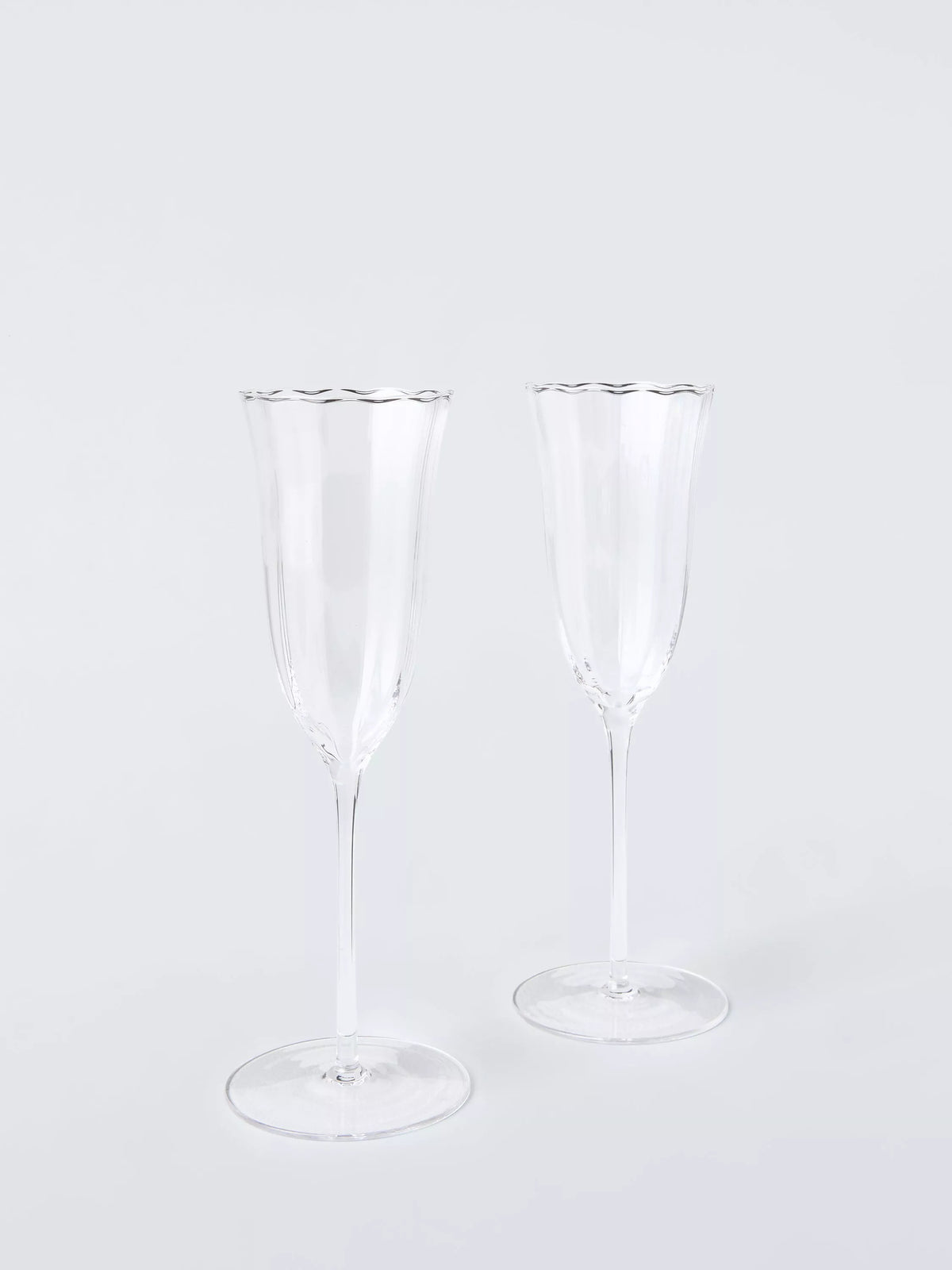 John Lewis tulip champagne flutes 160ml set, UK version