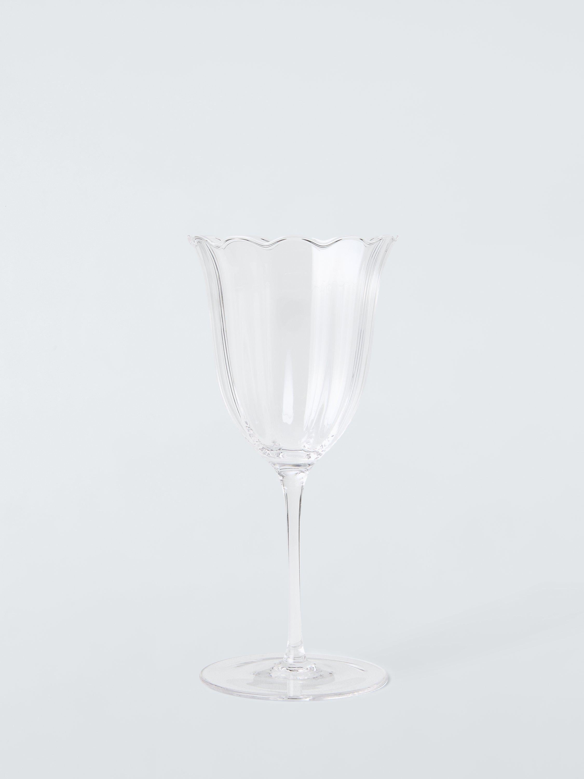 John Lewis tulip wine glasses set of 2 100ml - British product