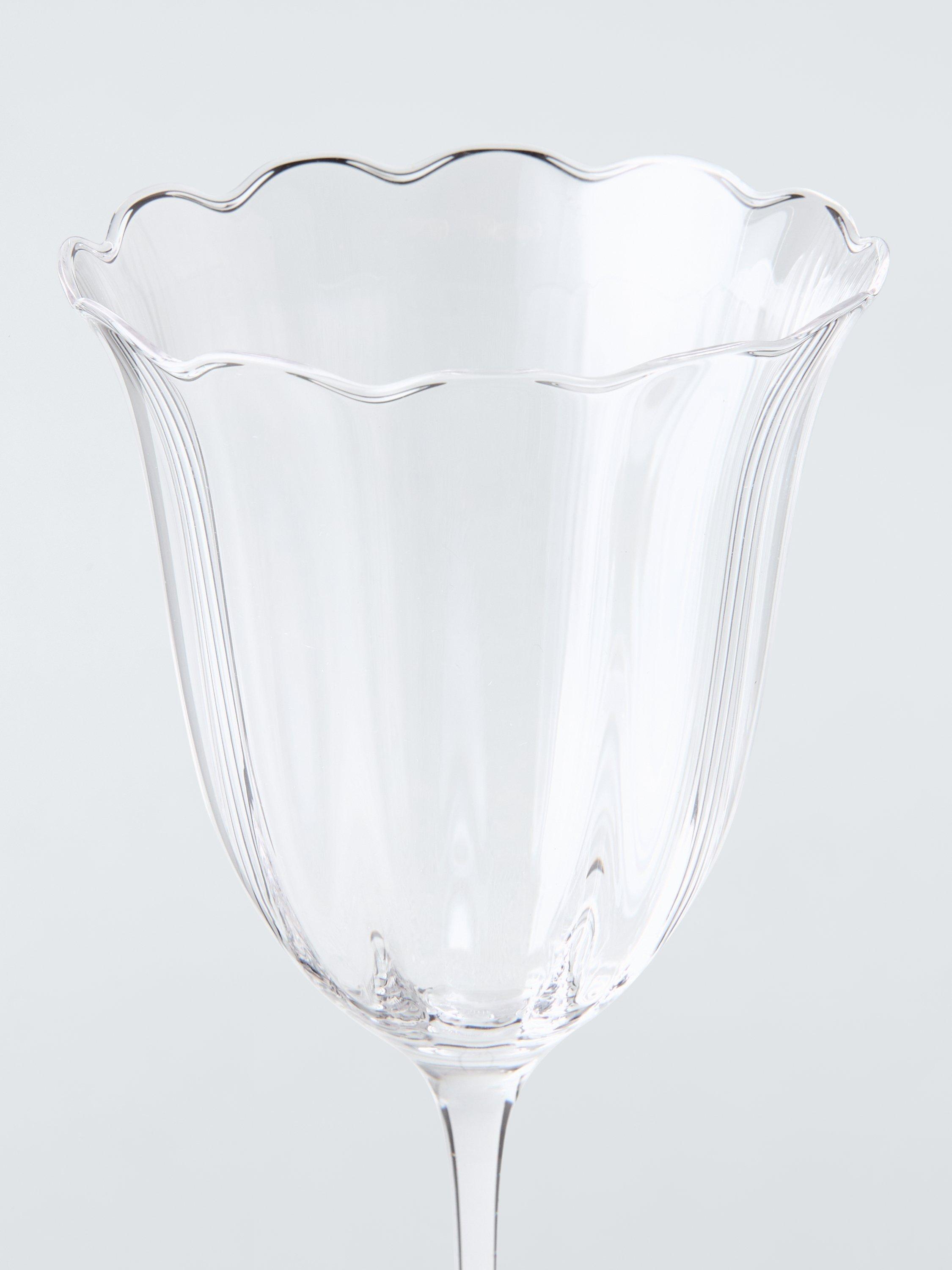 John Lewis tulip wine glasses set of 2 100ml - British product