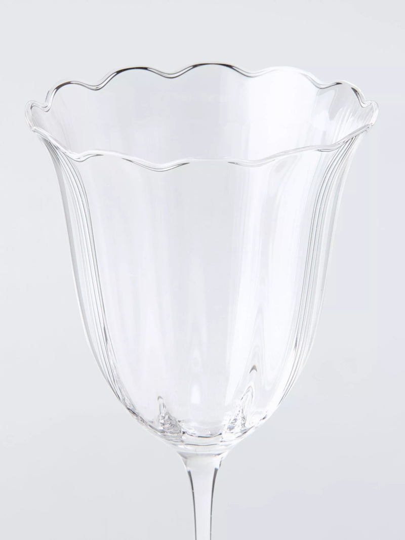John Lewis tulip wine glasses set of 2 100ml - British product