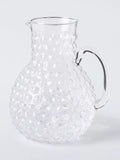 John Lewis clear bubble glass jug 2L, imported from the UK