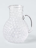 John Lewis clear bubble glass jug 2L, imported from the UK