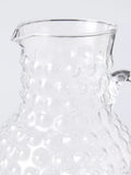 John Lewis clear bubble glass jug 2L, imported from the UK