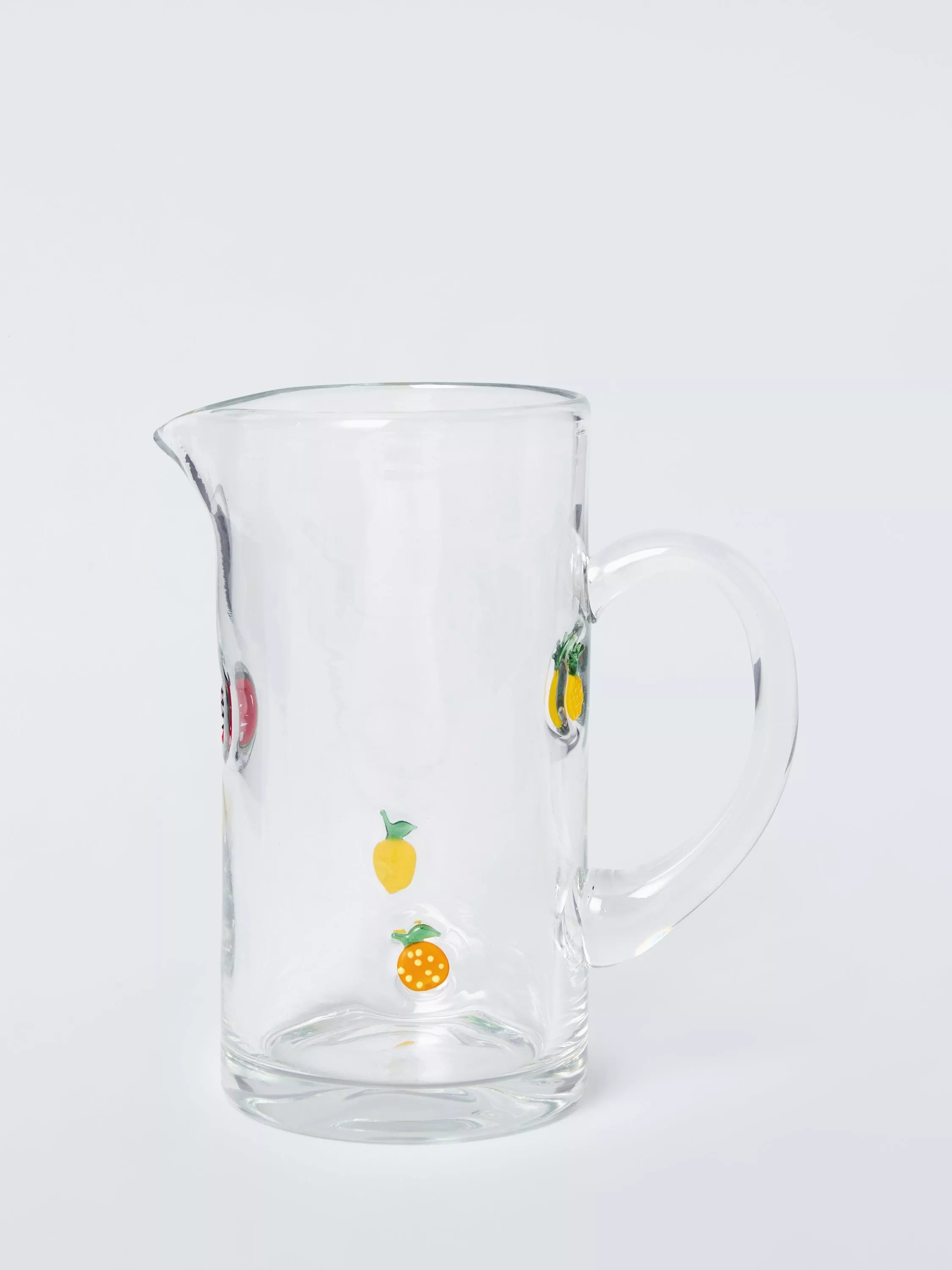 John Lewis Mixed Fruits Icon glass jug 1.3L - British product