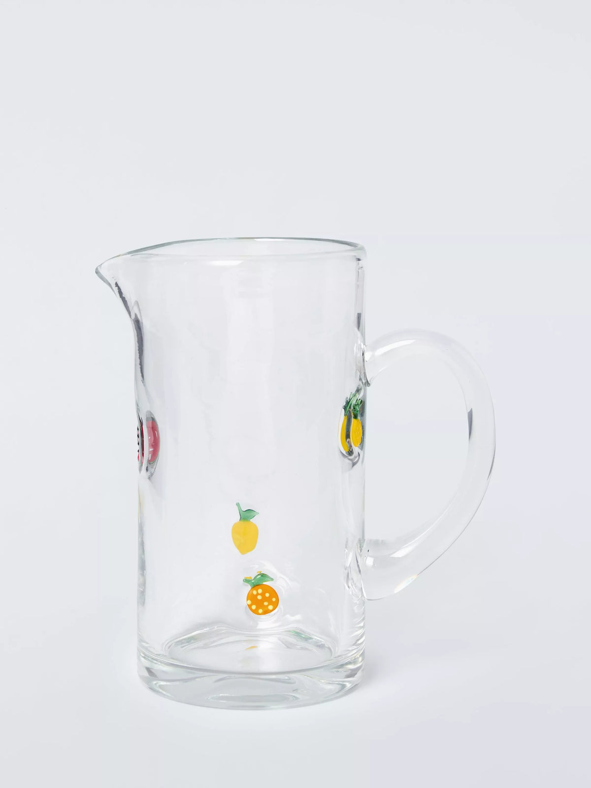 John Lewis Mixed Fruits Icon glass jug 1.3L - British product