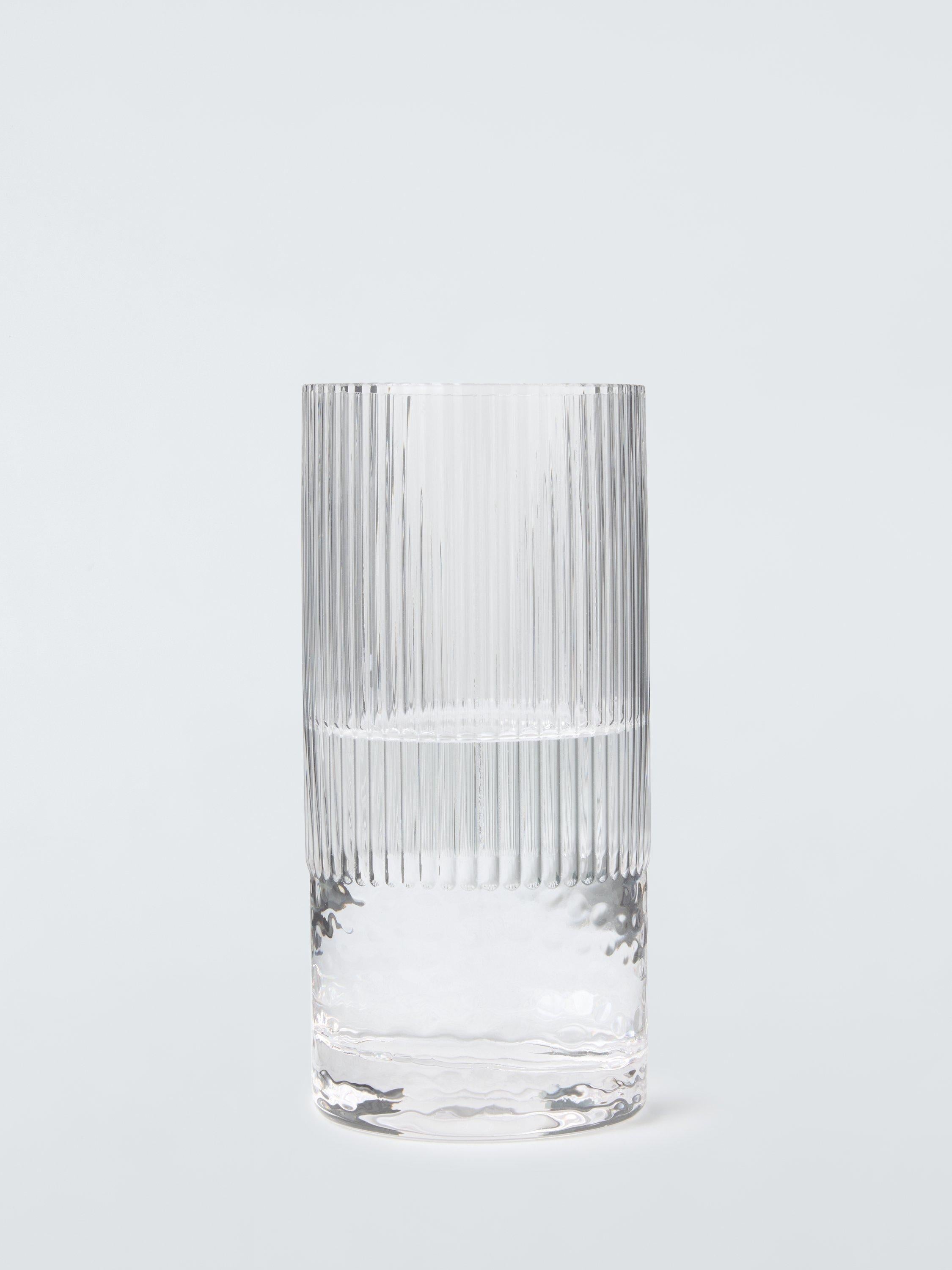 John Lewis highball glass optic clear 470ml, UK version