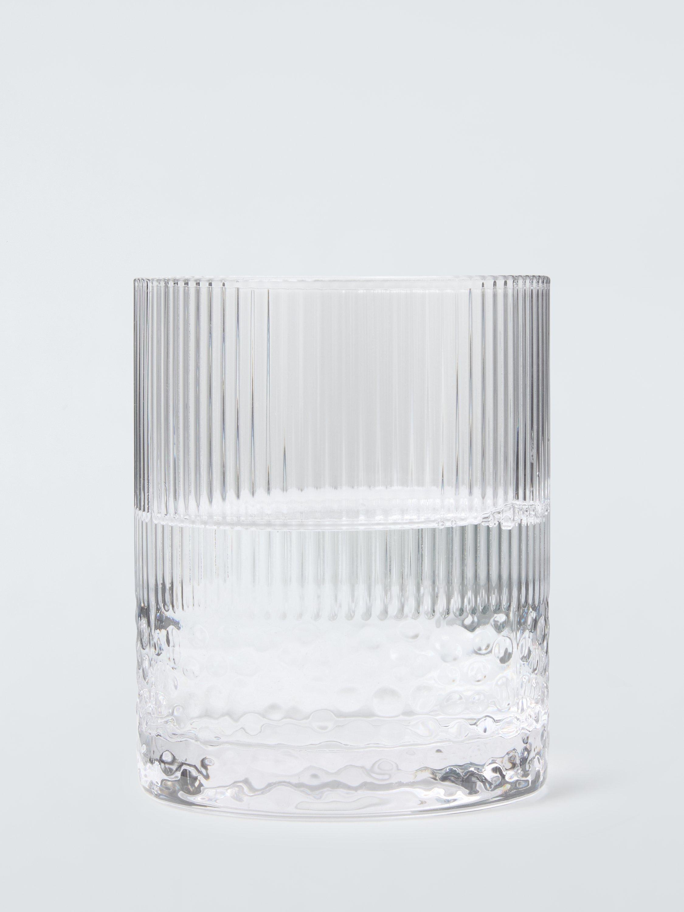 John Lewis optic glass tumbler 370ml, imported from the UK