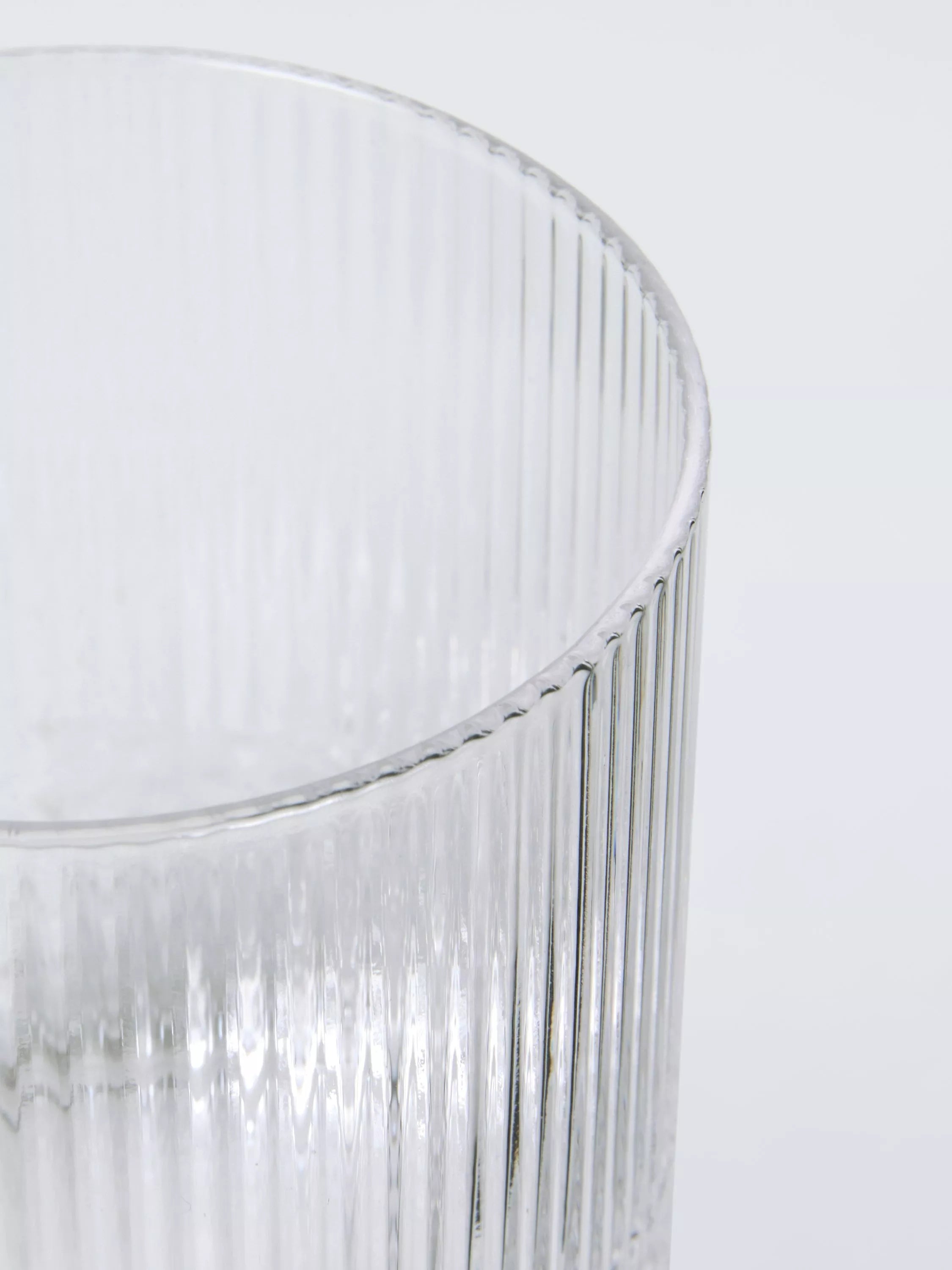 John Lewis optic glass tumbler 370ml, imported from the UK