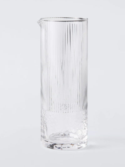 John Lewis John Lewis Optic Glass Carafe Clear 1.2L- Buy online at McGrocer