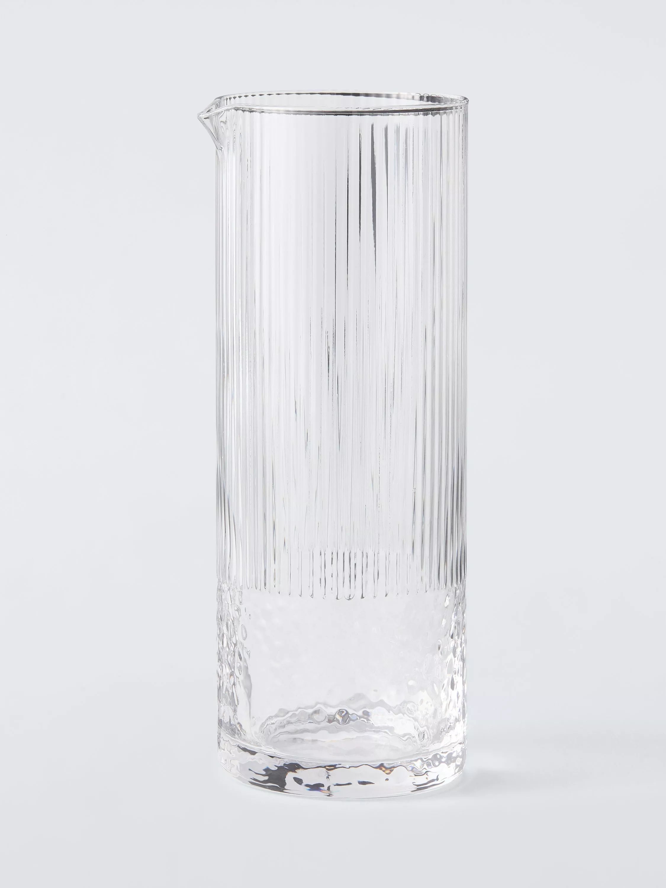 John Lewis clear optic glass carafe 1.2L, UK version