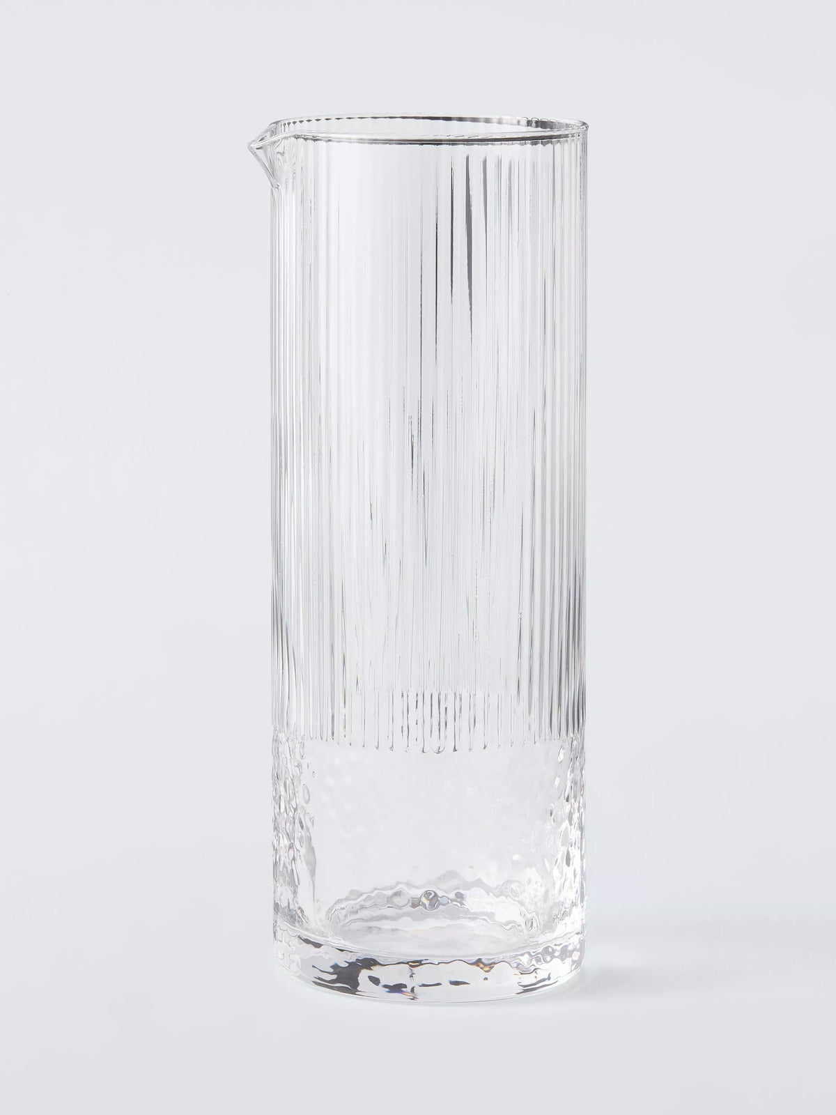John Lewis clear optic glass carafe 1.2L, UK version