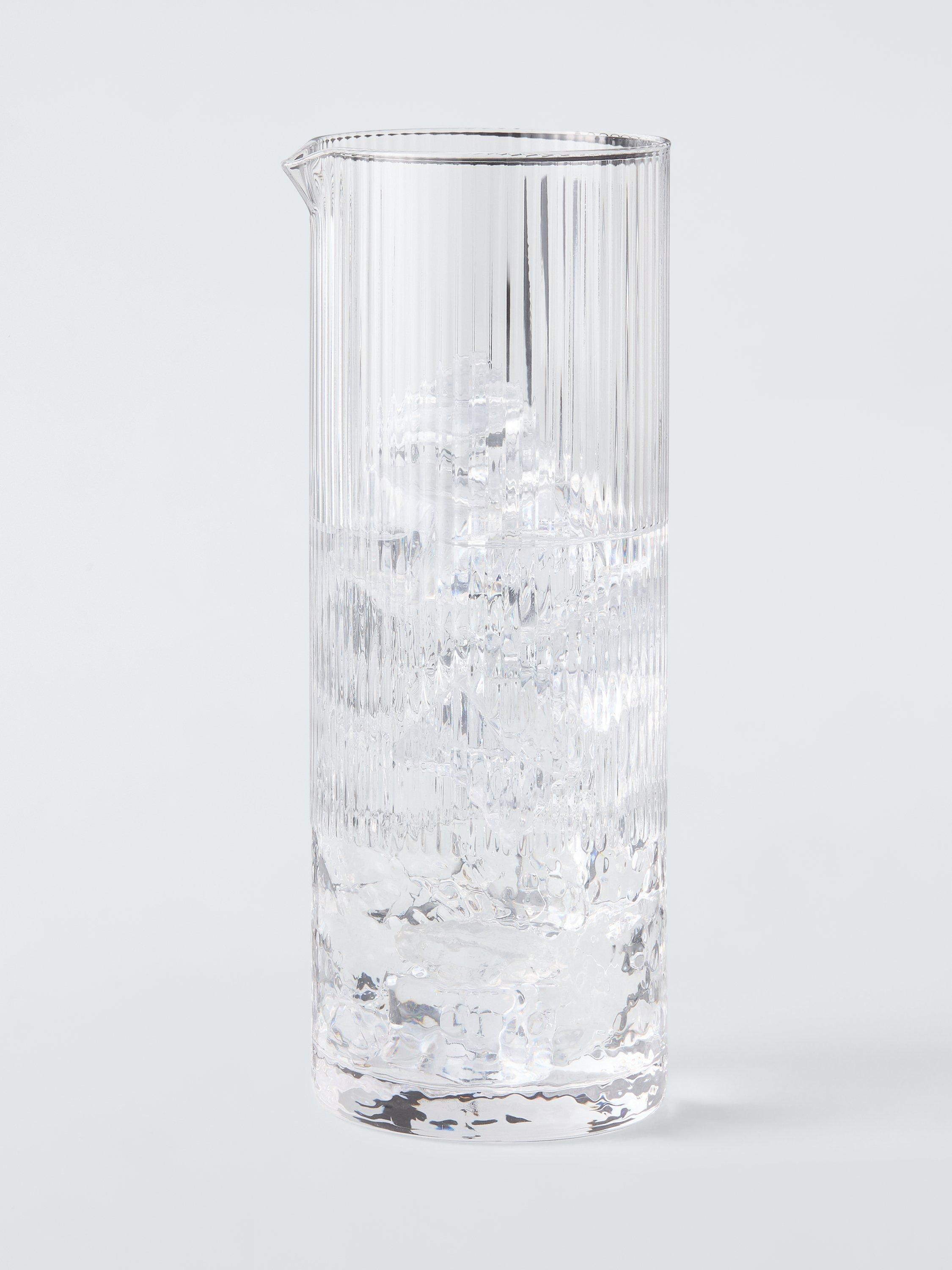 John Lewis clear optic glass carafe 1.2L, UK version