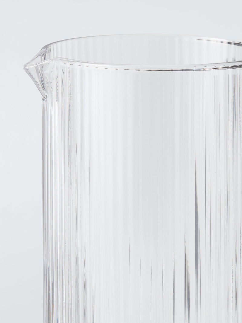 John Lewis clear optic glass carafe 1.2L, UK version