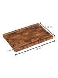 Tala acacia wood chopping board with juice grooves 42cm, imported from the UK