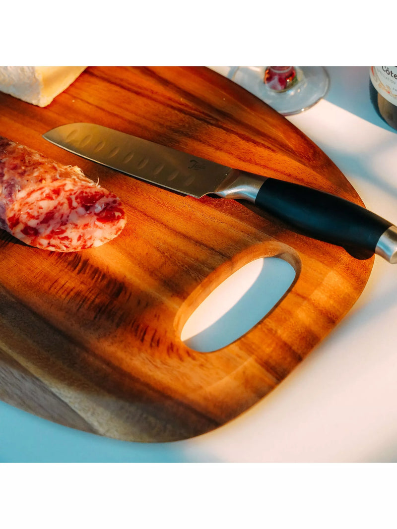 Tala oblong acacia wood chopping board 30cm - British product
