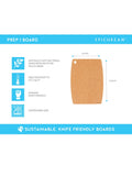Epicurean Natural chopping board 20cm - British product