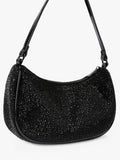 Miss KG black embellished shoulder bag - British product
