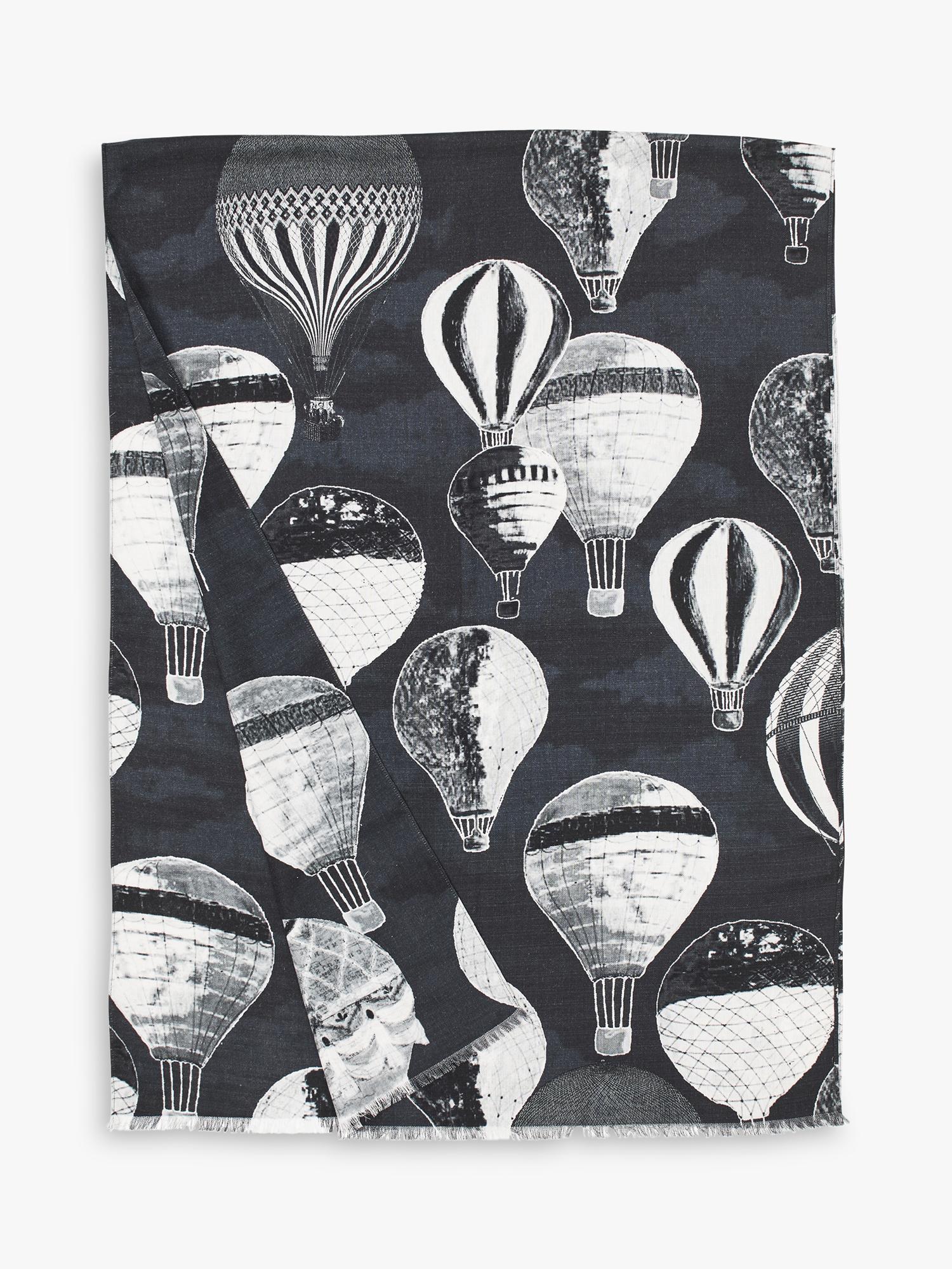 Aspinal of London printed wool scarf, imported from the UK