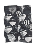 Aspinal of London printed wool scarf, imported from the UK