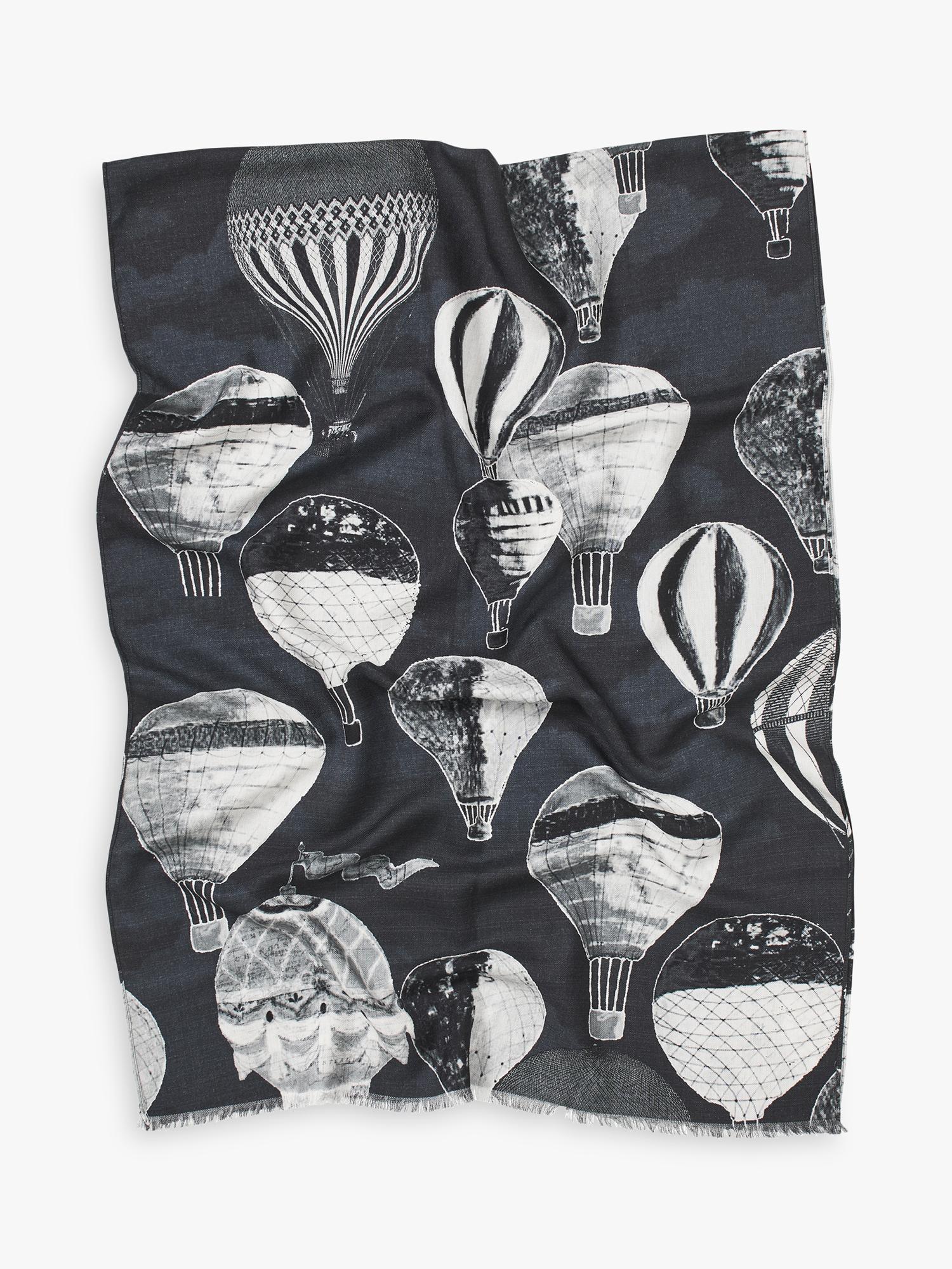 Aspinal of London printed wool scarf, imported from the UK