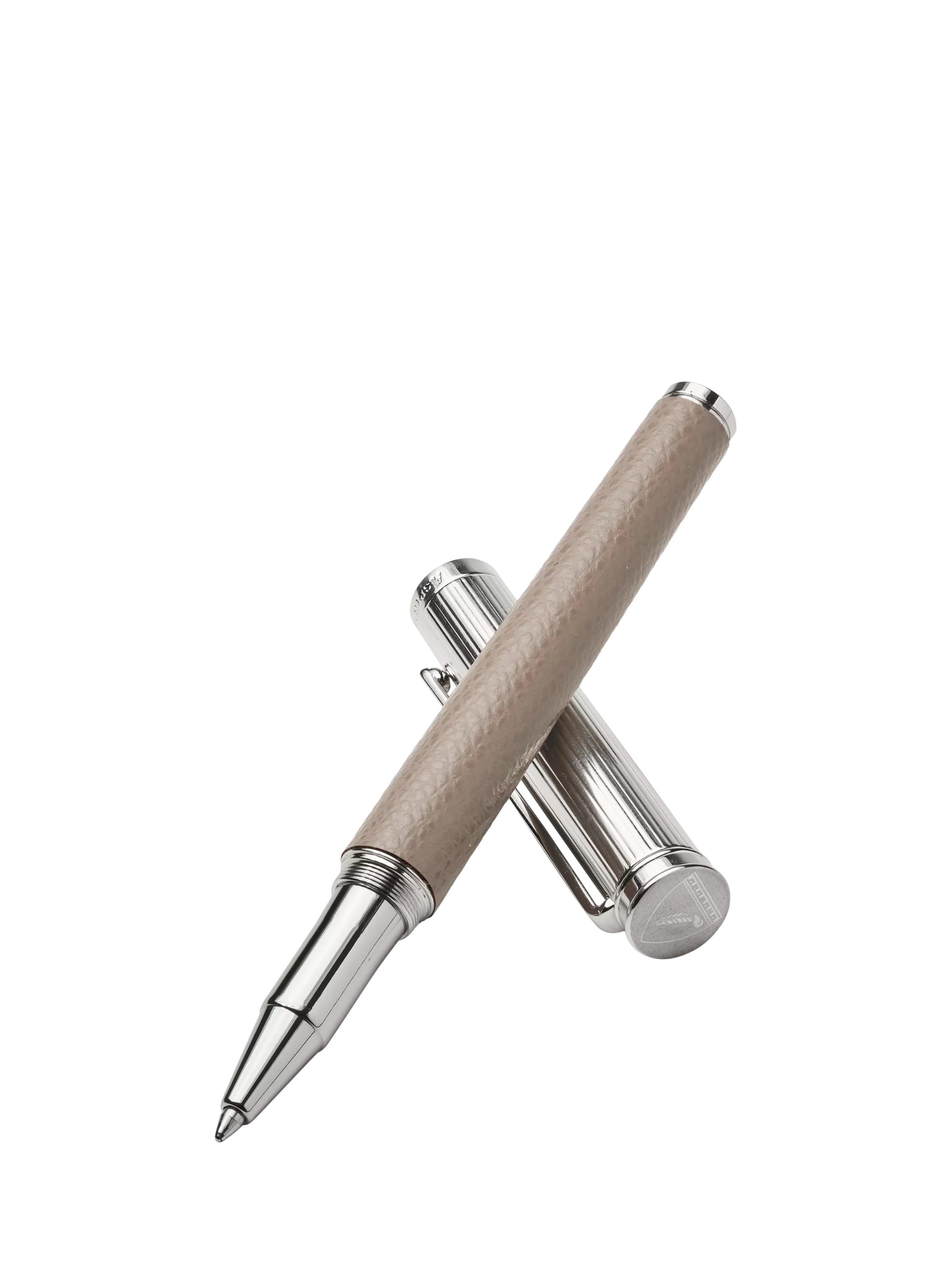 Aspinal of London pen taupe (British brand)