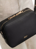 Aspinal of London crossbody camera bag black - British product