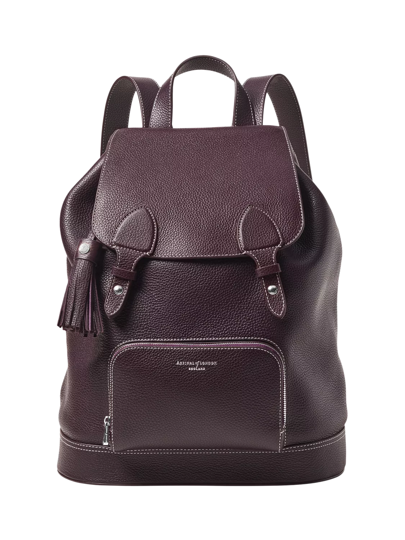 Aspinal of London Hudson Leather Medium Backpack