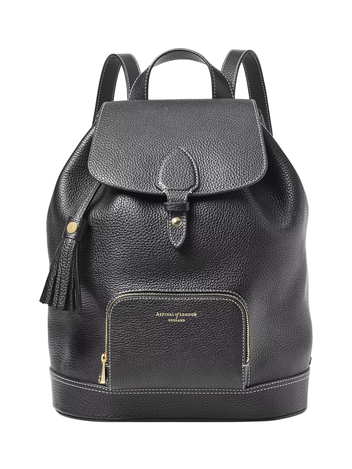 Aspinal of London Hudson small leather backpack, imported from the UK
