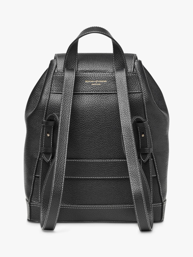 Aspinal of London Hudson small leather backpack, imported from the UK