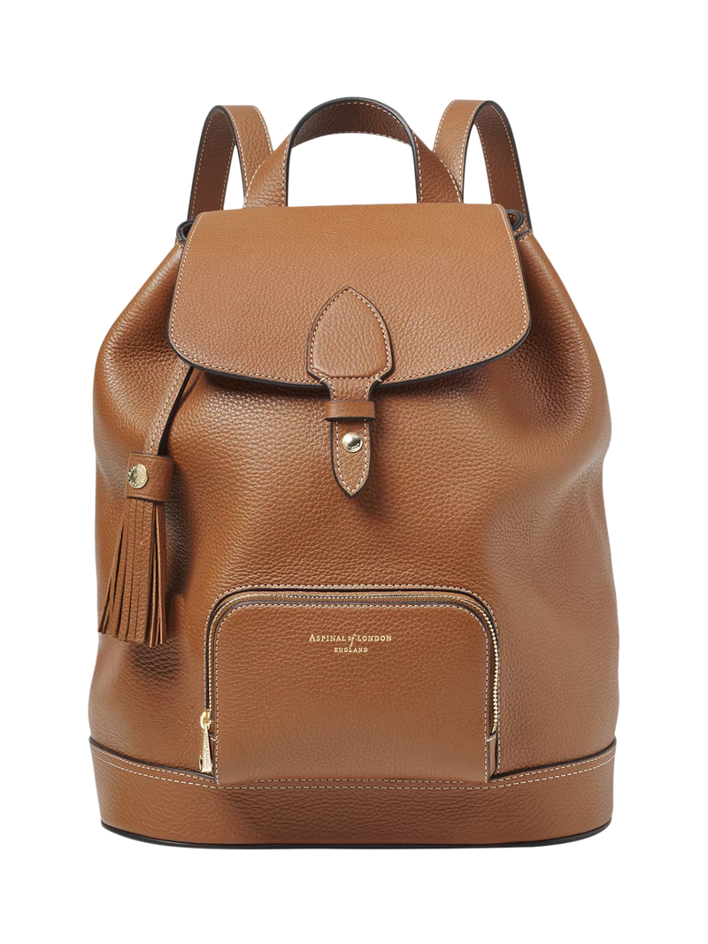 Aspinal of London Hudson Leather Small Backpack