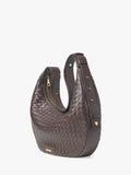 Aspinal of London Hudson handbag in chocolate leather (British brand)