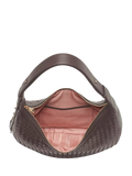 Aspinal of London Hudson handbag in chocolate leather (British brand)