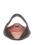 Aspinal of London Hudson handbag in chocolate leather (British brand)