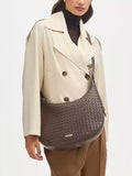 Aspinal of London Hudson handbag in chocolate leather (British brand)