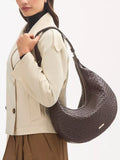 Aspinal of London Hudson handbag in chocolate leather (British brand)