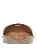 Aspinal of London makeup case taupe leather (British brand)