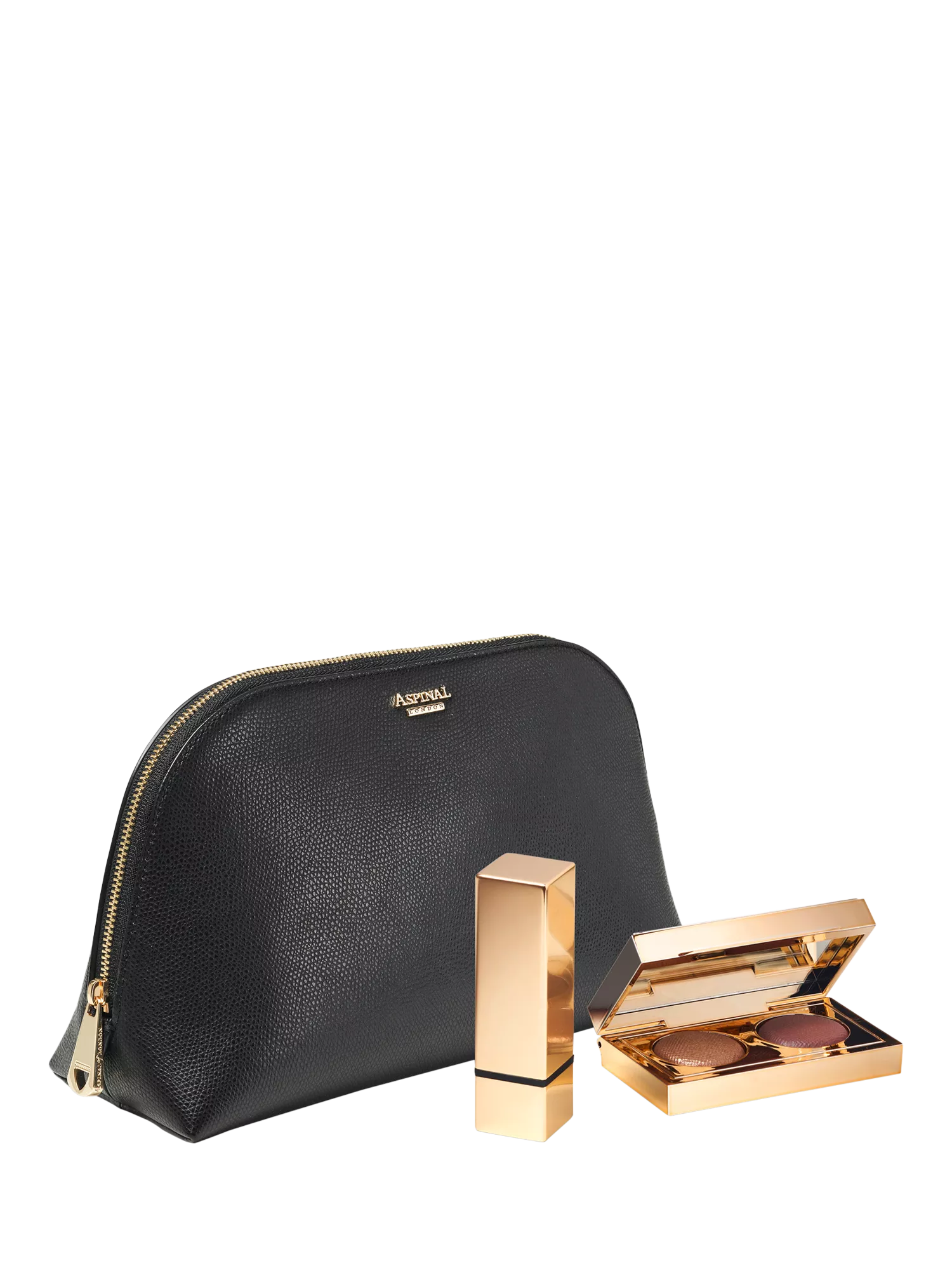 Aspinal of London classic leather makeup case - British product
